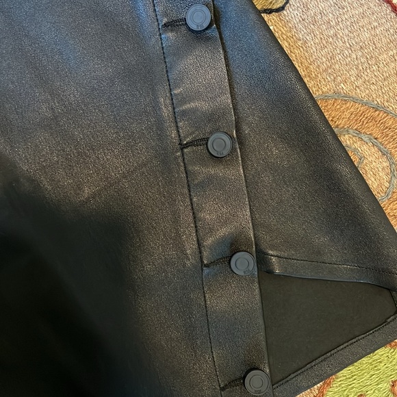 RtA Electra Off-the-Shoulder Stretch-Leather Mini Dress
(6) - Picture 6 of 8